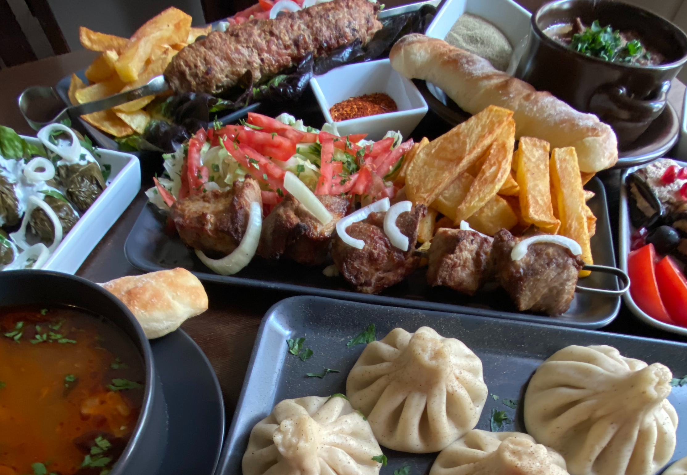 Nagłówek strony Menu